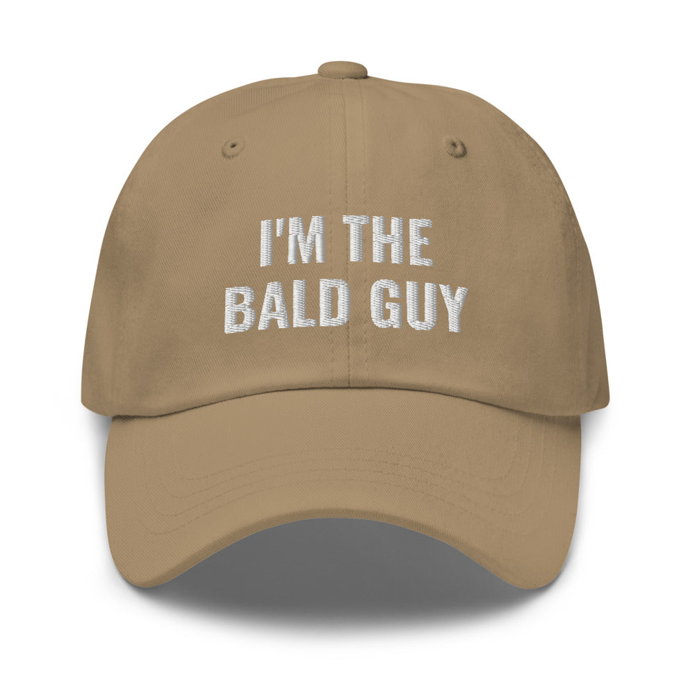 Im the bald guy, Bald men joke cap, Funny bald guy hat, Funny bald men dad hat, bald men cap, bald men hat, baseball hat, baseball cap - Madeinsea©