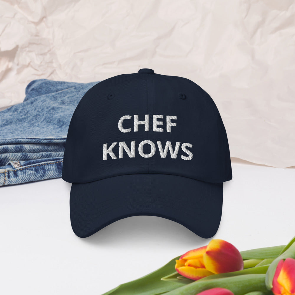 Chef Knows Hat, Chef Hat, Culinary Hat, Cooking Hat, Chef Gift, Funny Chef Hat, Gift For Chef, Chef Cap, Foodie Hat, Chef Funny Hat, Cook