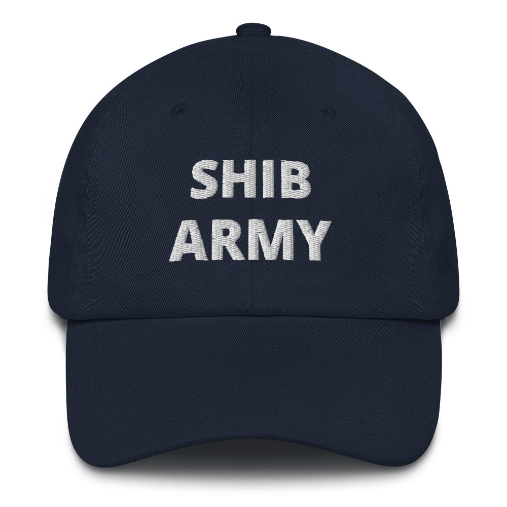 Shib Army Hat, Shiba Inu Coin, Shiba Inu Hat, Shiba Inu Token, Shib Coin Hat, Shiba Coin, Shiba Inu Token Dad hat, Shiba Inu Crypto, Crypto - Madeinsea©