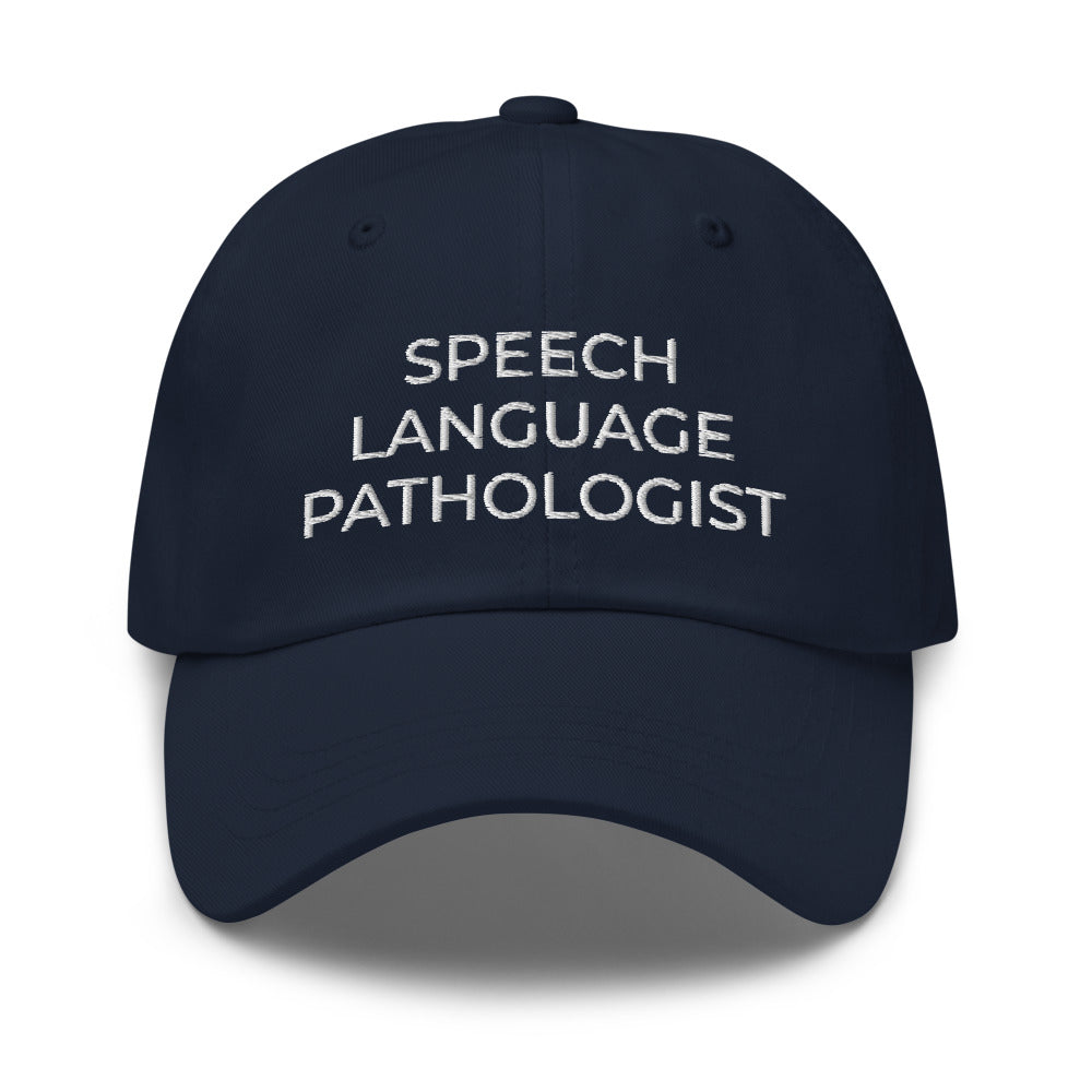 Speech Therapist, Speech Pathologist, Speech Therapist Hat, Future SLP, Speech Therapy, Speech language Pathologist, SLP Dad hat