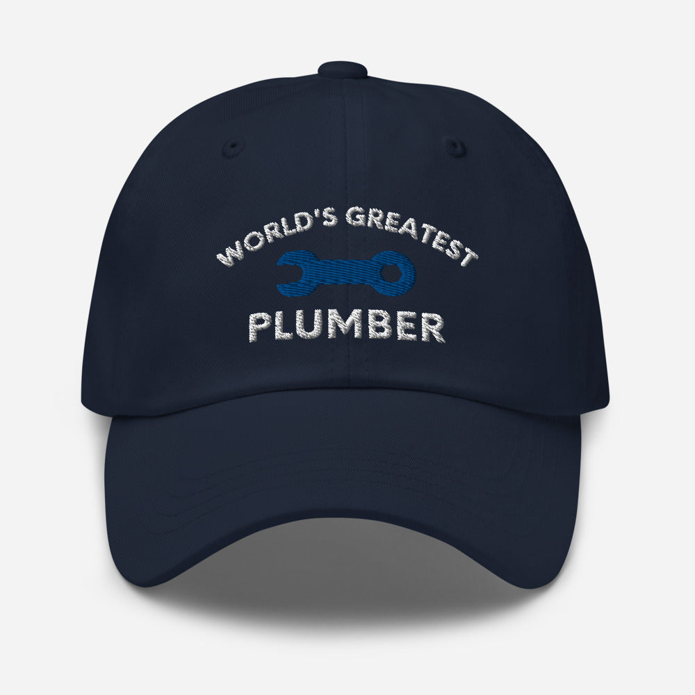 Funny plumber hat, Plumber Dad hat, Funny plumber gift, Plumber birthday gift, Worlds greatest plumber, Funny plumber present, Plumber cap - Madeinsea©