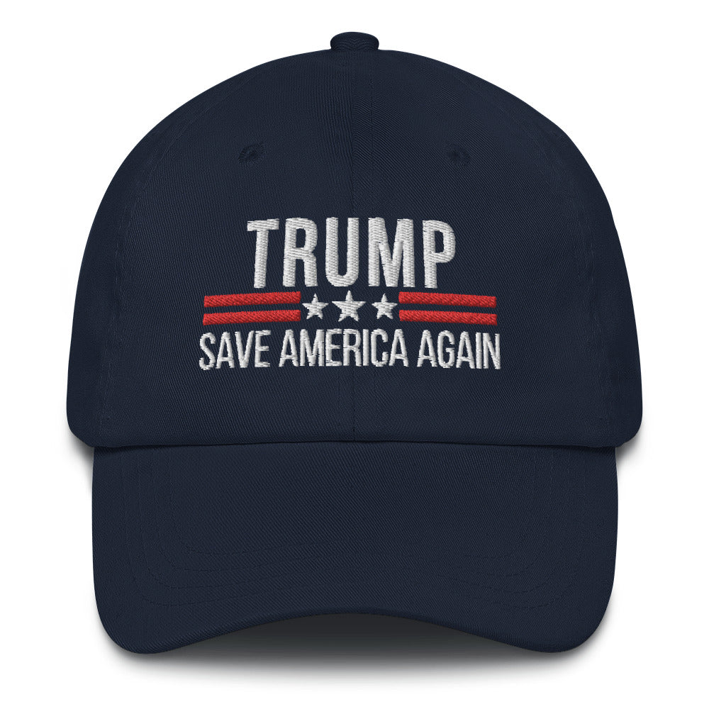 Save America Hat, Save America Trump Hat, Save America Donald Trump for President Hat, Trump 2024 Hat - Madeinsea©