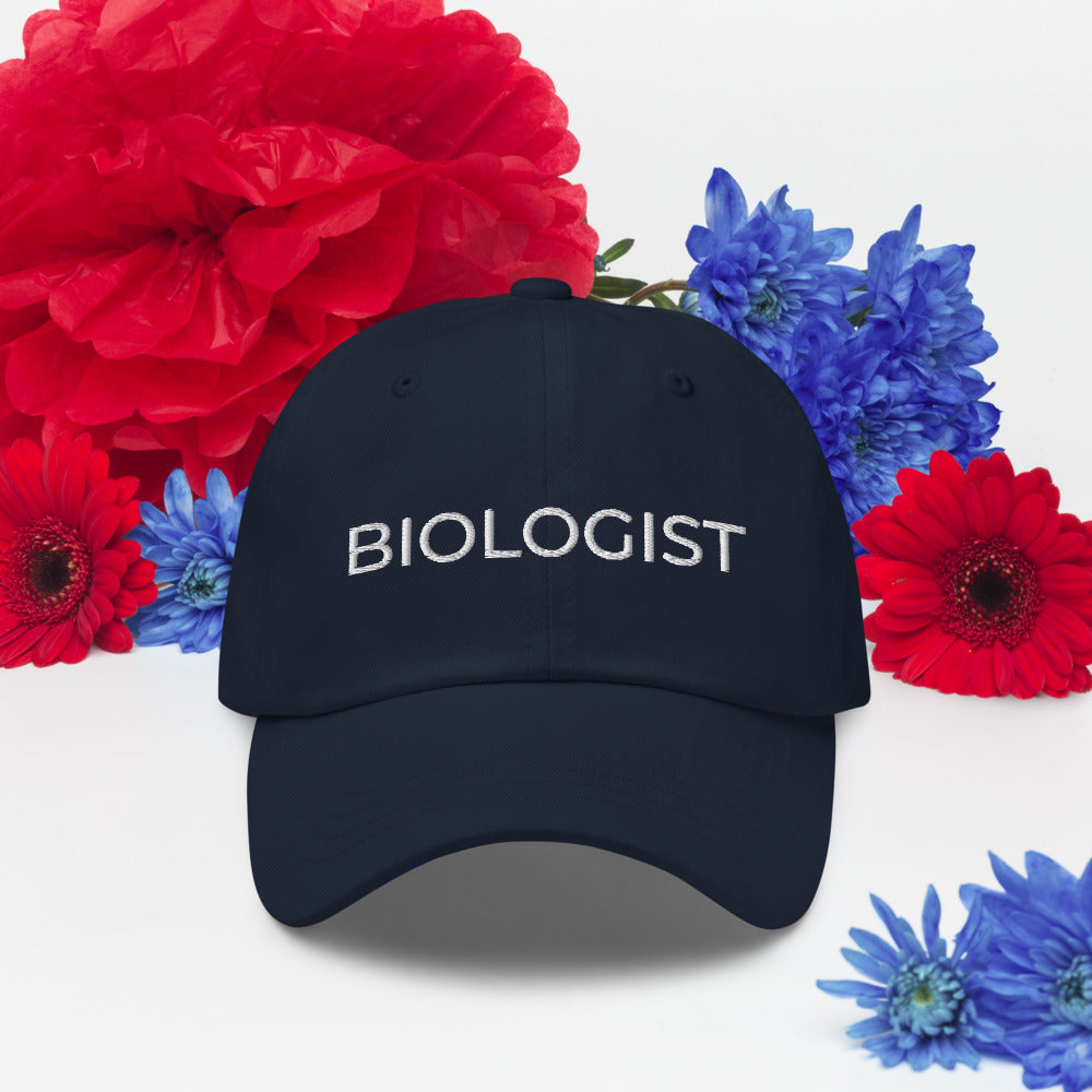 Biologist Hat, Biologist Gift For Biologist, Biology Hat, Biology Gift, Biology Teacher, Scientist Cap, Science Hat, Microbiologist - Madeinsea©