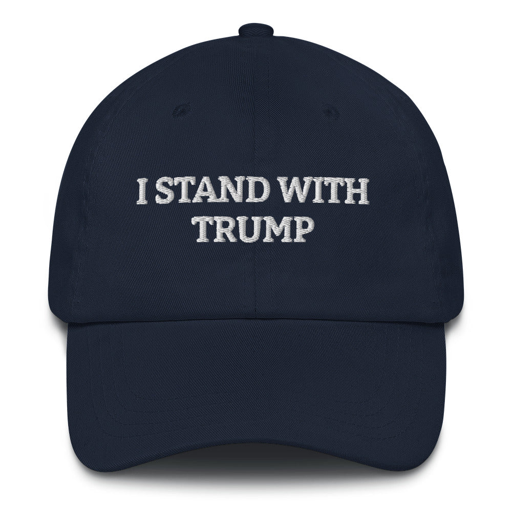 I Stand With Trump Hat, Free Trump Dad Hat, Pro America Cap, Republican Hats, Republican Gifts, Conservative Hat, FJB Baseball Hat - Madeinsea©