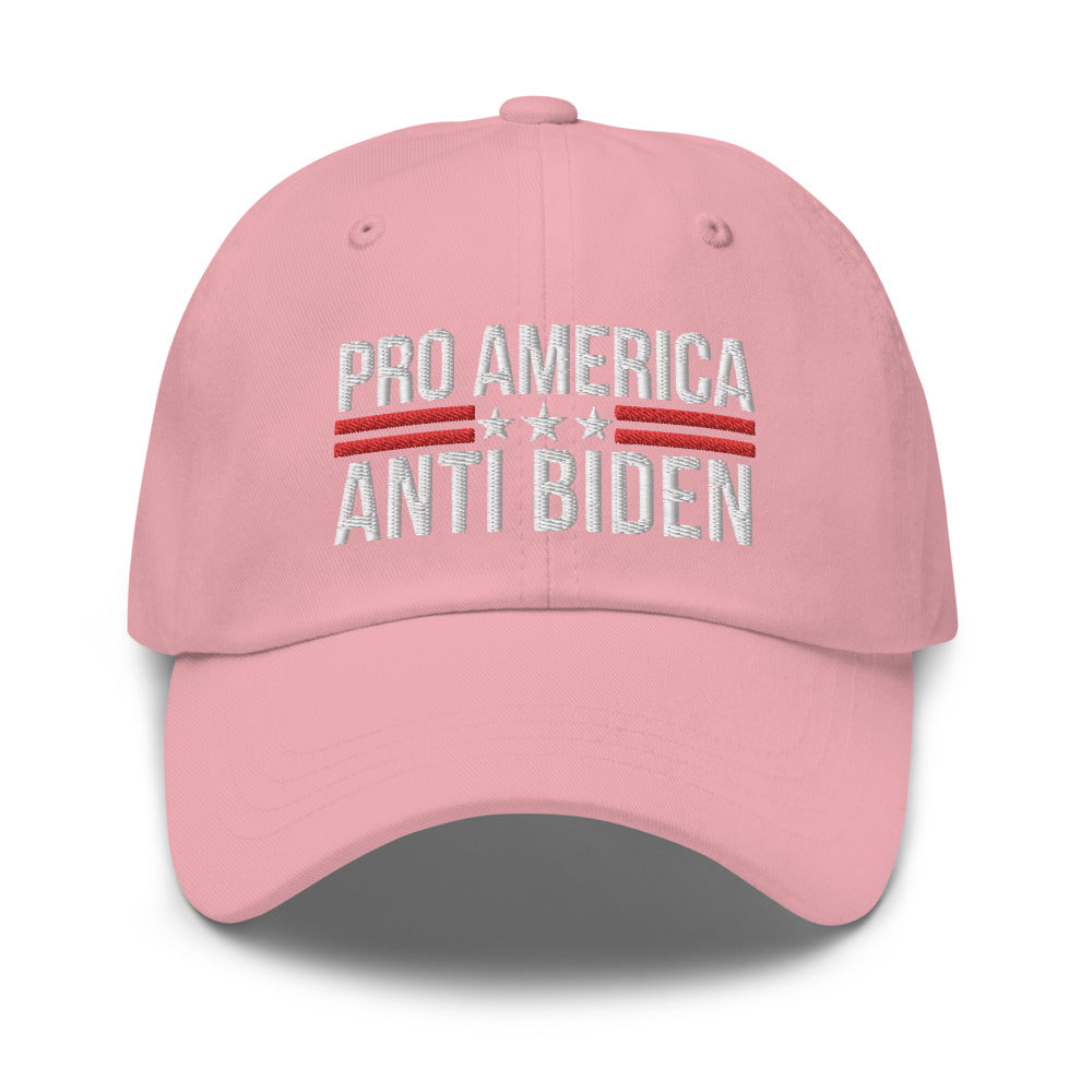 Pro America Anti Biden Dad hat, Pro America Anti Biden cap, Impeach Biden Hat, Anti Biden Hat, Anti Biden Cap, pro-america anti-biden - Madeinsea©