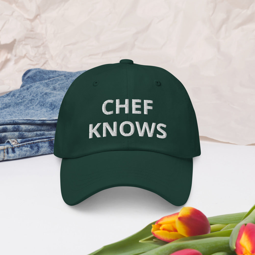 Chef Knows Hat, Chef Hat, Culinary Hat, Cooking Hat, Chef Gift, Funny Chef Hat, Gift For Chef, Chef Cap, Foodie Hat, Chef Funny Hat, Cook - Madeinsea©