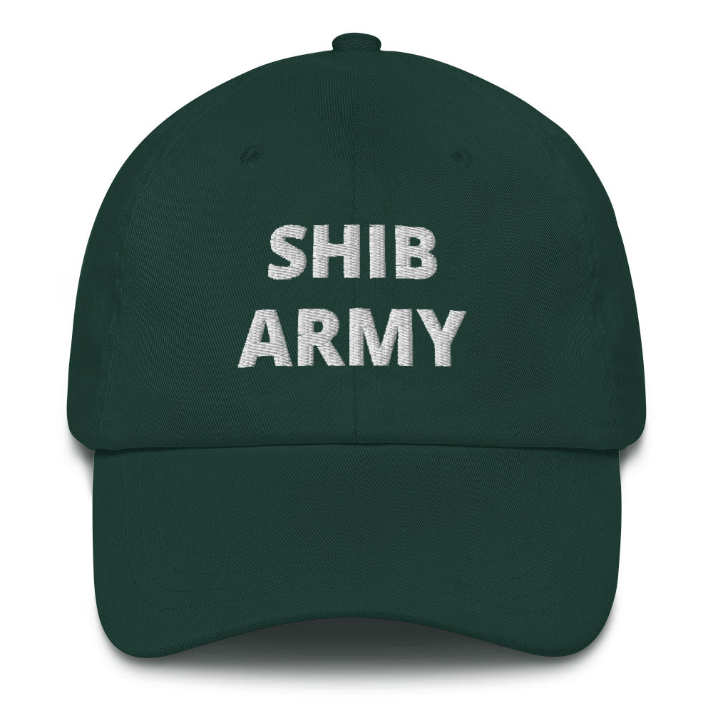 Shib Army Hat, Shiba Inu Coin, Shiba Inu Hat, Shiba Inu Token, Shib Coin Hat, Shiba Coin, Shiba Inu Token Dad hat, Shiba Inu Crypto, Crypto - Madeinsea©