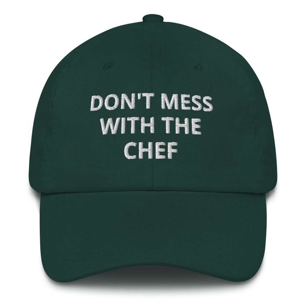 Don&#39;t Mess With The Chef Hat, Funny Chef Hat, Funny Chef Gift, Cook Gift, Cook Hat, Cooking Gift, Cooking Hat, Funny Gift for Chef - Madeinsea©