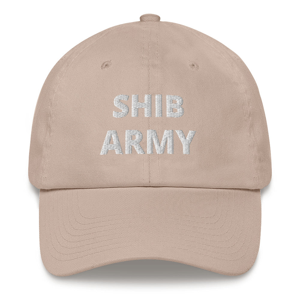 Shib Army Hat, Shiba Inu Coin, Shiba Inu Hat, Shiba Inu Token, Shib Coin Hat, Shiba Coin, Shiba Inu Token Dad hat, Shiba Inu Crypto, Crypto - Madeinsea©