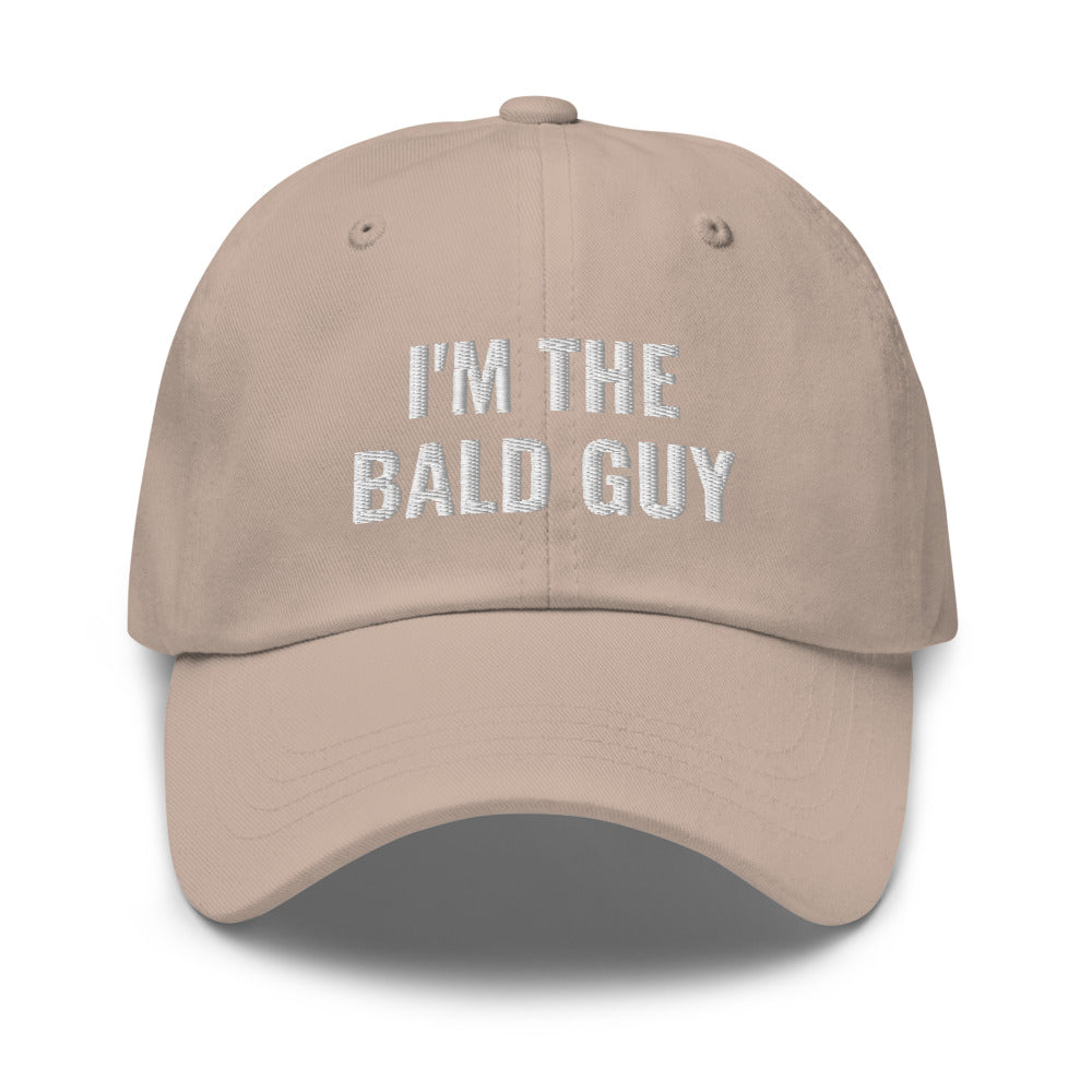 Im the bald guy, Bald men joke cap, Funny bald guy hat, Funny bald men dad hat, bald men cap, bald men hat, baseball hat, baseball cap - Madeinsea©