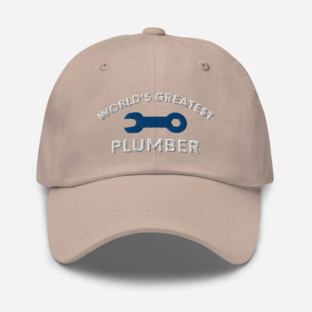 Funny plumber hat, Plumber Dad hat, Funny plumber gift, Plumber birthday gift, Worlds greatest plumber, Funny plumber present, Plumber cap - Madeinsea©