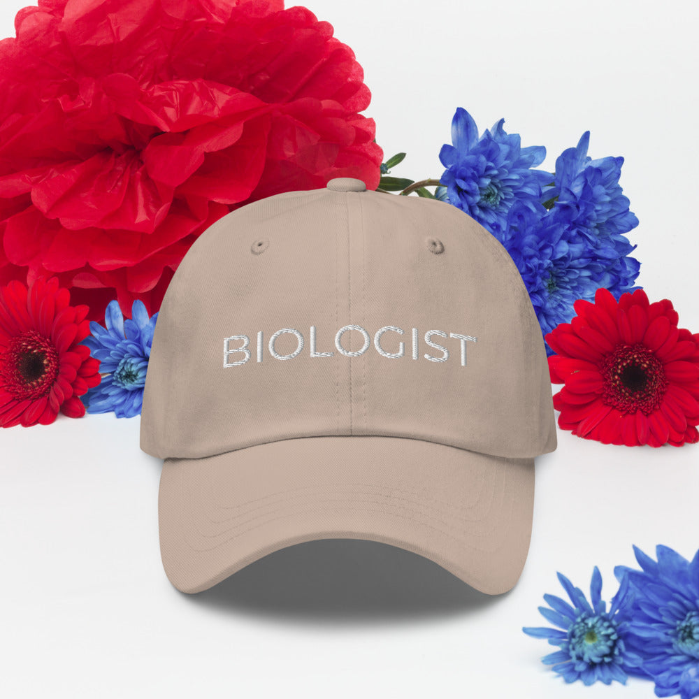 Biologist Hat, Biologist Gift For Biologist, Biology Hat, Biology Gift, Biology Teacher, Scientist Cap, Science Hat, Microbiologist - Madeinsea©