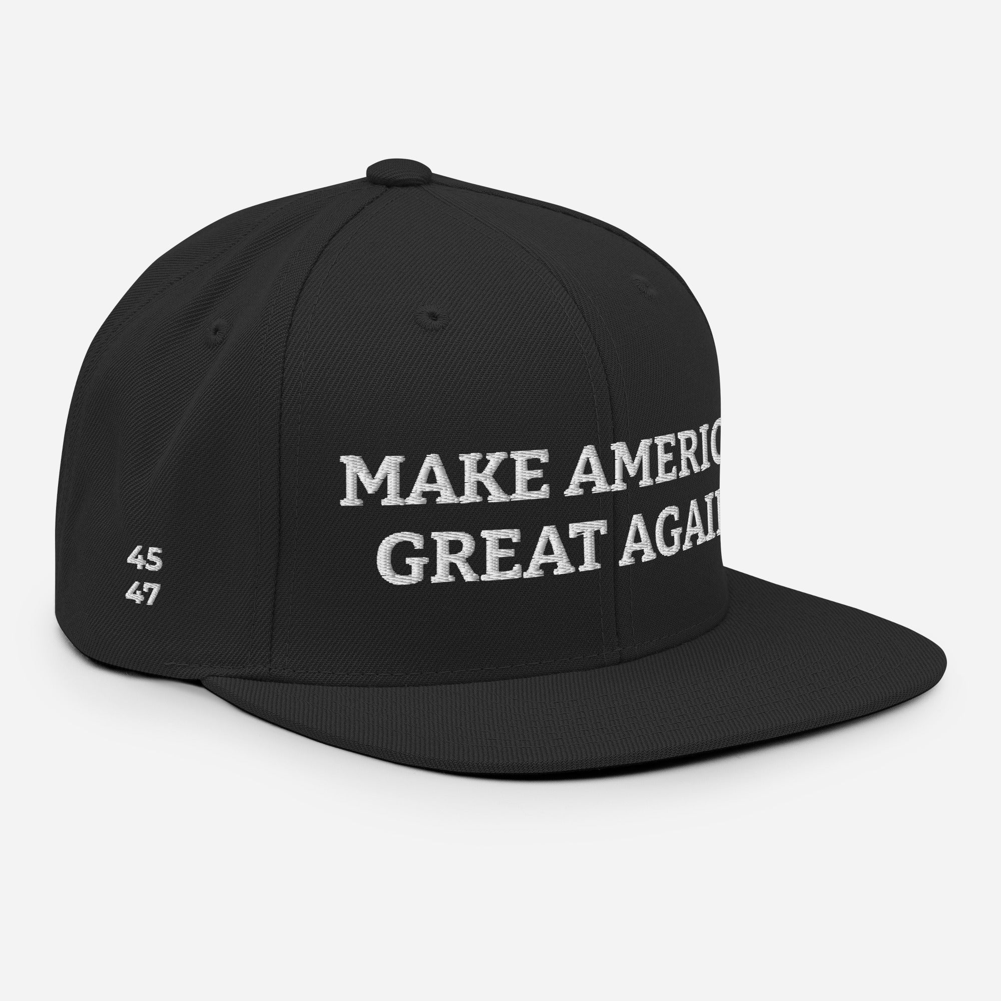 MAGA Snapback Hat, Trump 2024, Trump Cap, Ameican Patriot, Republican Gifts, Republican Gifts, Donald Trump 45 47 - Madeinsea©