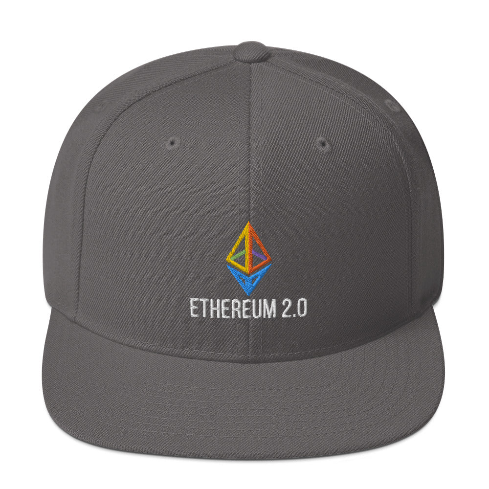 Ethereum 2.0 Hat, Ethereum 2.0, Ethereum 2.0 Cap, Ethereum 2.0 Crypto Hat, Ethereum 2.0 Cryptocurrency, Ethereum 2.0 Logo, Ethereum Snapback - Madeinsea©