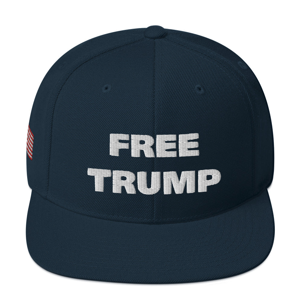 I Stand With Trump Hat, Free Trump Snapback Hat, Pro America Cap, Republican Hats, Republican Gifts, Conservative Hat, FJB Snapback Cap - Madeinsea©