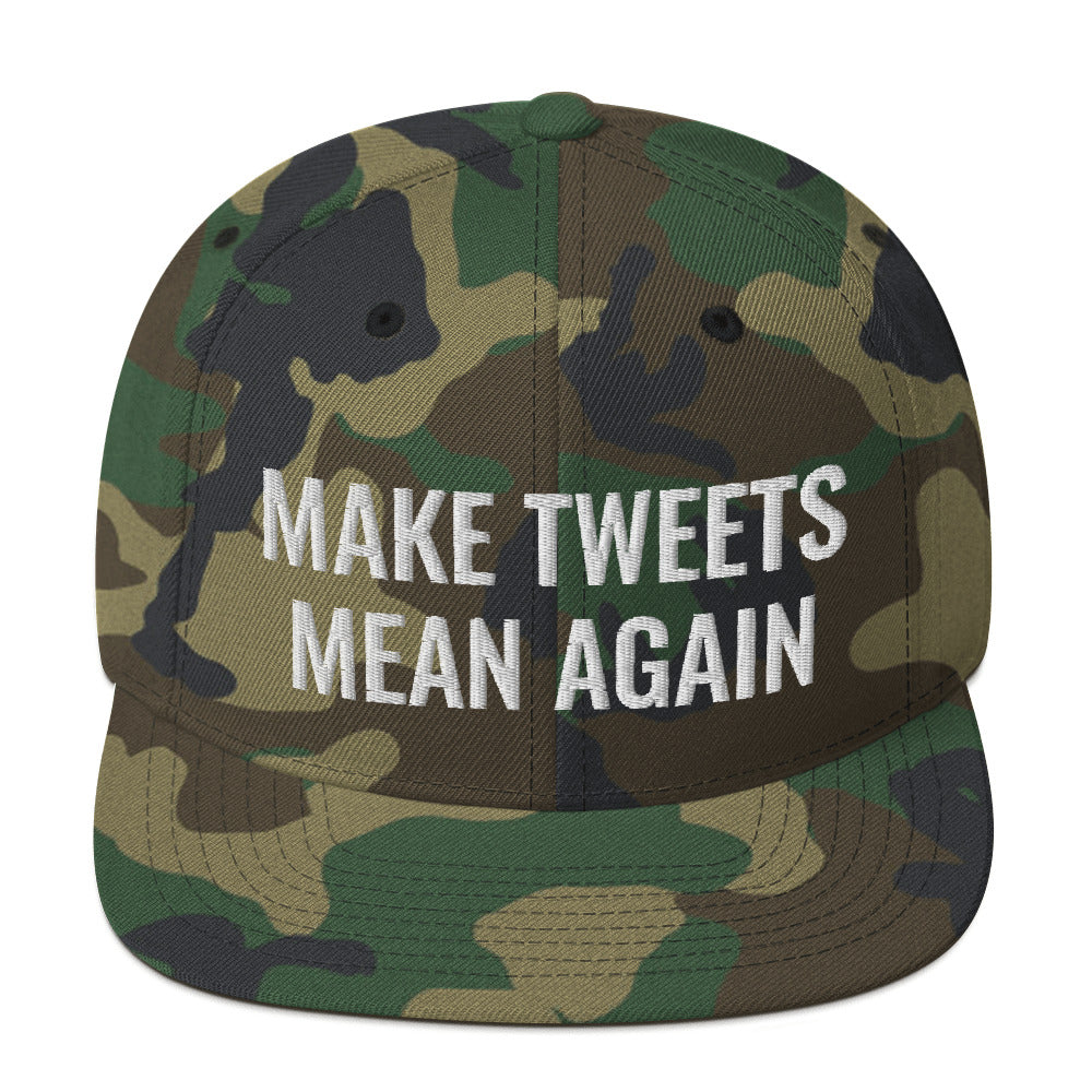 Mean Tweets 2024, Make Tweets Mean Again Hat, Mean tweets Snapback Hat, Trump Hat, Trump Desantis 2024, Trump 2024, Conservative Gifts - Madeinsea©