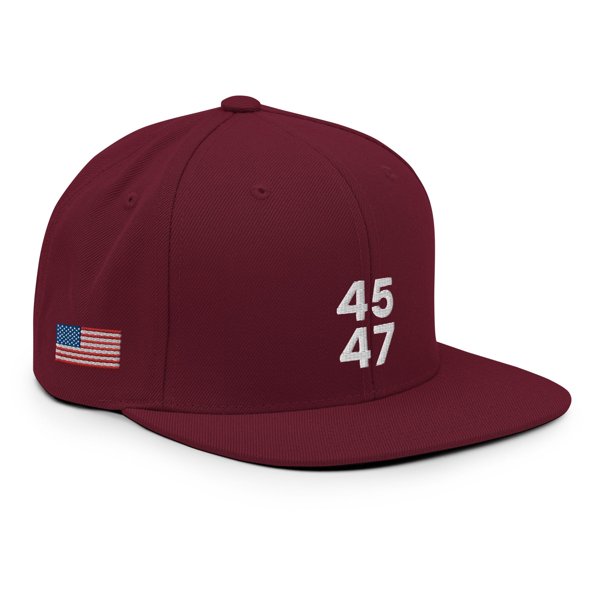 45 47 Snapback-Mütze, 45 47 Kappe, 45 47 Trump-Mütze, 45 MAGA-Mütze, 45 Trump-Kappe, 45 Dad-Kappe, 45 rote Mütze, 45 rote Dad-Mütze, 45 47 rote Trump-Mütze