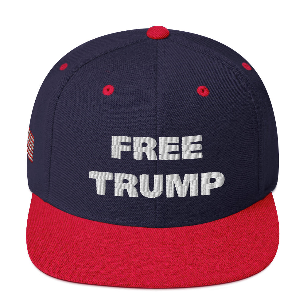 I Stand With Trump Hat, Free Trump Snapback Hat, Pro America Cap, Republican Hats, Republican Gifts, Conservative Hat, FJB Snapback Cap - Madeinsea©