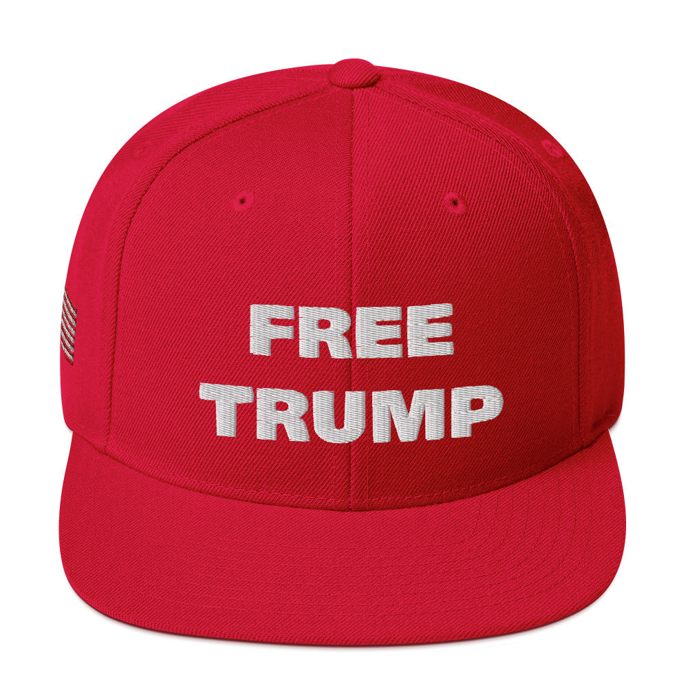 I Stand With Trump Hat, Free Trump Snapback Hat, Pro America Cap, Republican Hats, Republican Gifts, Conservative Hat, FJB Snapback Cap - Madeinsea©