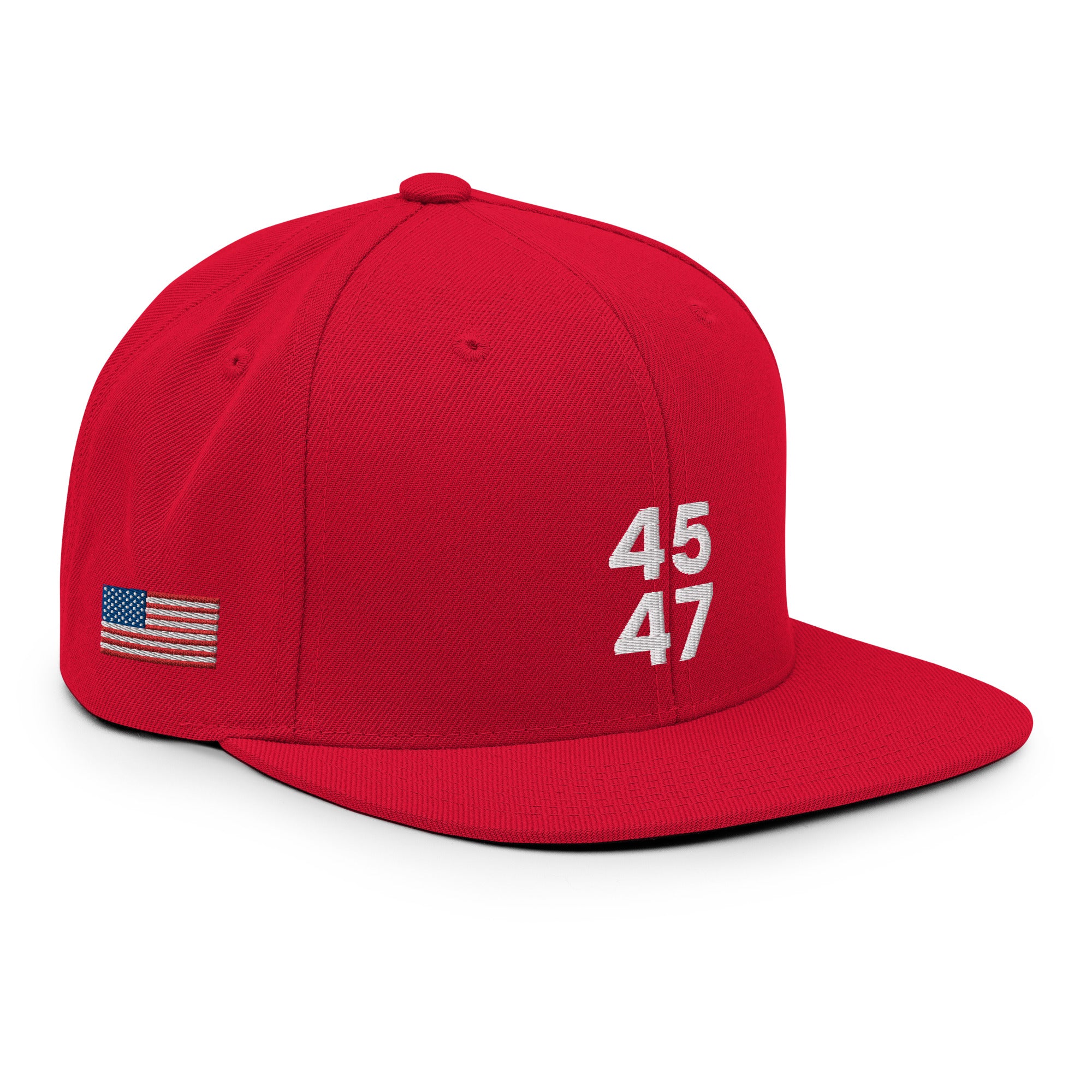 45 47 Snapback-Mütze, 45 47 Kappe, 45 47 Trump-Mütze, 45 MAGA-Mütze, 45 Trump-Kappe, 45 Dad-Kappe, 45 rote Mütze, 45 rote Dad-Mütze, 45 47 rote Trump-Mütze