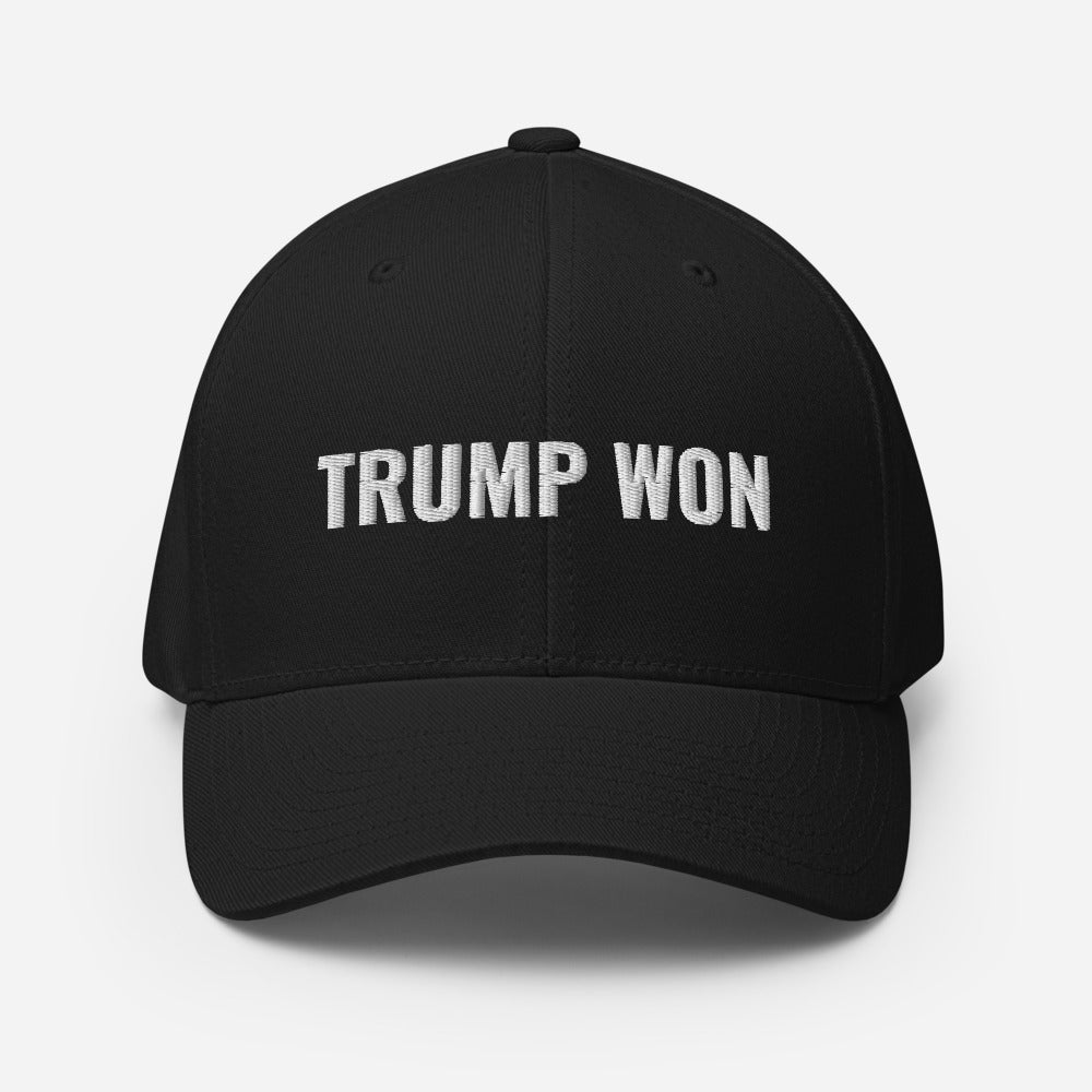 Trump Won, Trump won hat, Election Winner, Trump Hat, 2020 Election, Trump supporter, MAGA hat, embroidered hat - Madeinsea©