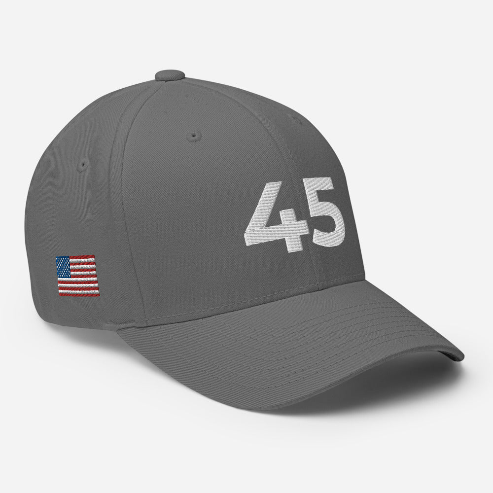 45 dad hat, 45 baseball cap, 45 trump hat, 45 MAGA hat, 45 trump cap, 45 dad cap, 45 red hat, 45 red dad hat, 45 red trump hat, Twill Cap - Madeinsea©