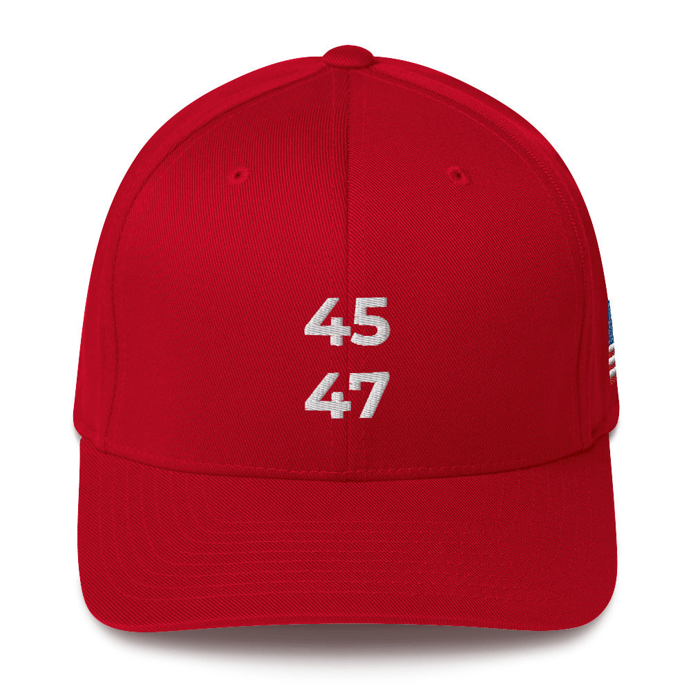 45 47 dad hat, 45 47 baseball cap, 45 47 trump hat, 45 MAGA hat, 45 trump cap, 45 dad cap, 45 red hat, 45 red dad hat, 45 47 red trump hat - Madeinsea©