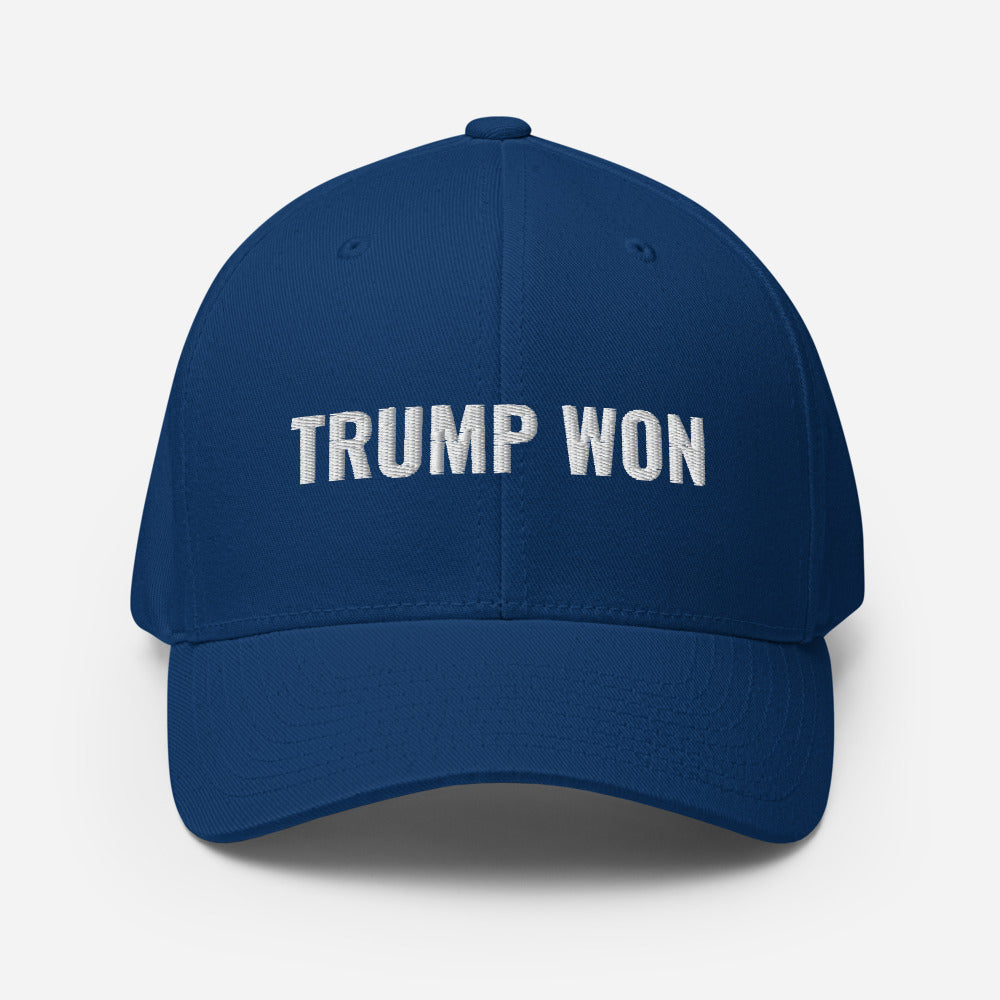 Trump Won, Trump won hat, Election Winner, Trump Hat, 2020 Election, Trump supporter, MAGA hat, embroidered hat - Madeinsea©
