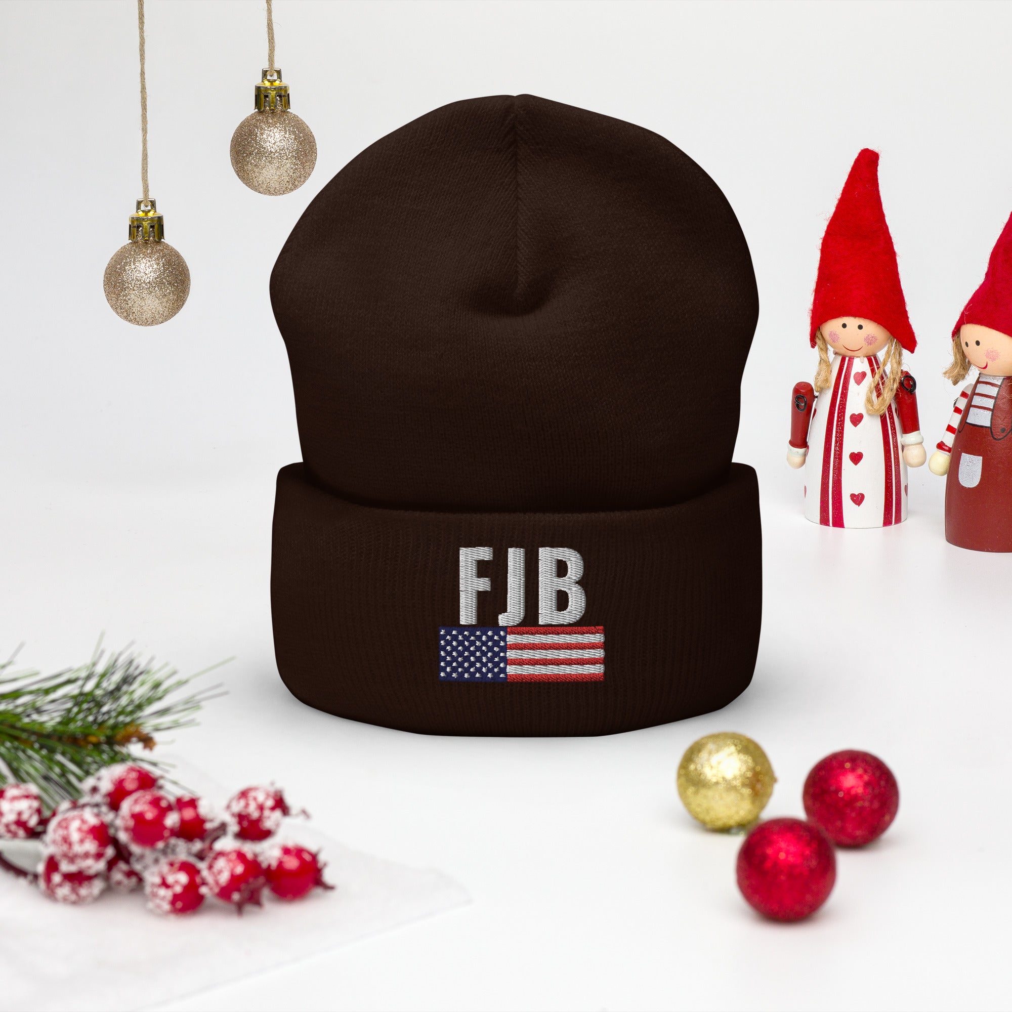 FJB Hat, FJB Beanie, Anti Biden USA Flag, F Biden Embroidered Cap, Funny Joe Biden Hat, Funny Republican, Political Dad Hat, Pro America hat - Madeinsea©