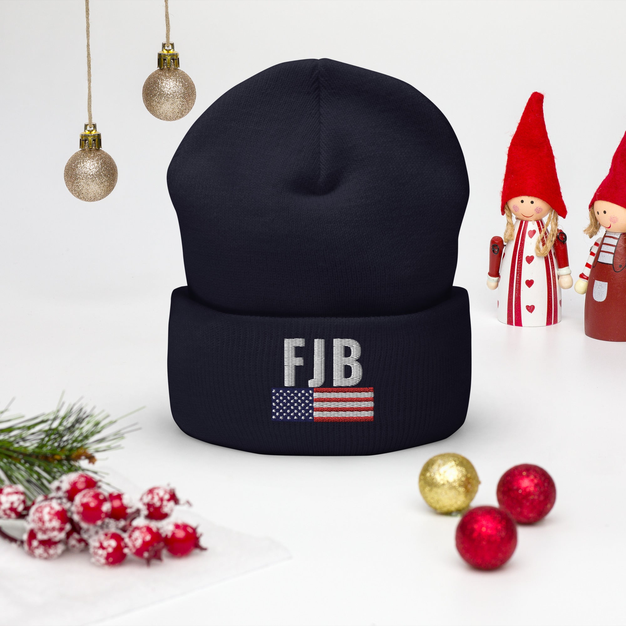 FJB Mütze, FJB Beanie, Anti Biden USA Flagge, F Biden Bestickte Mütze, Lustige Joe Biden Mütze, Lustiger Republikaner, Politische Papamütze, Pro Amerika Mütze