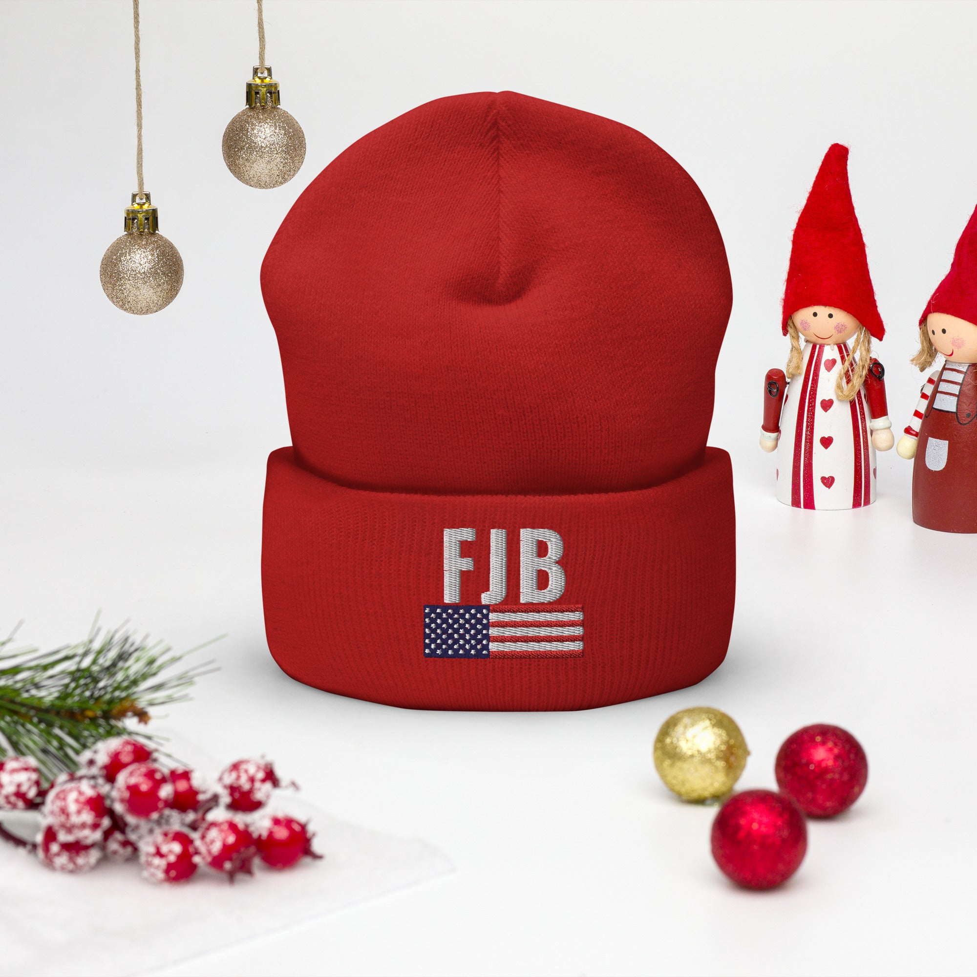 FJB Hat, FJB Beanie, Anti Biden USA Flag, F Biden Embroidered Cap, Funny Joe Biden Hat, Funny Republican, Political Dad Hat, Pro America hat - Madeinsea©