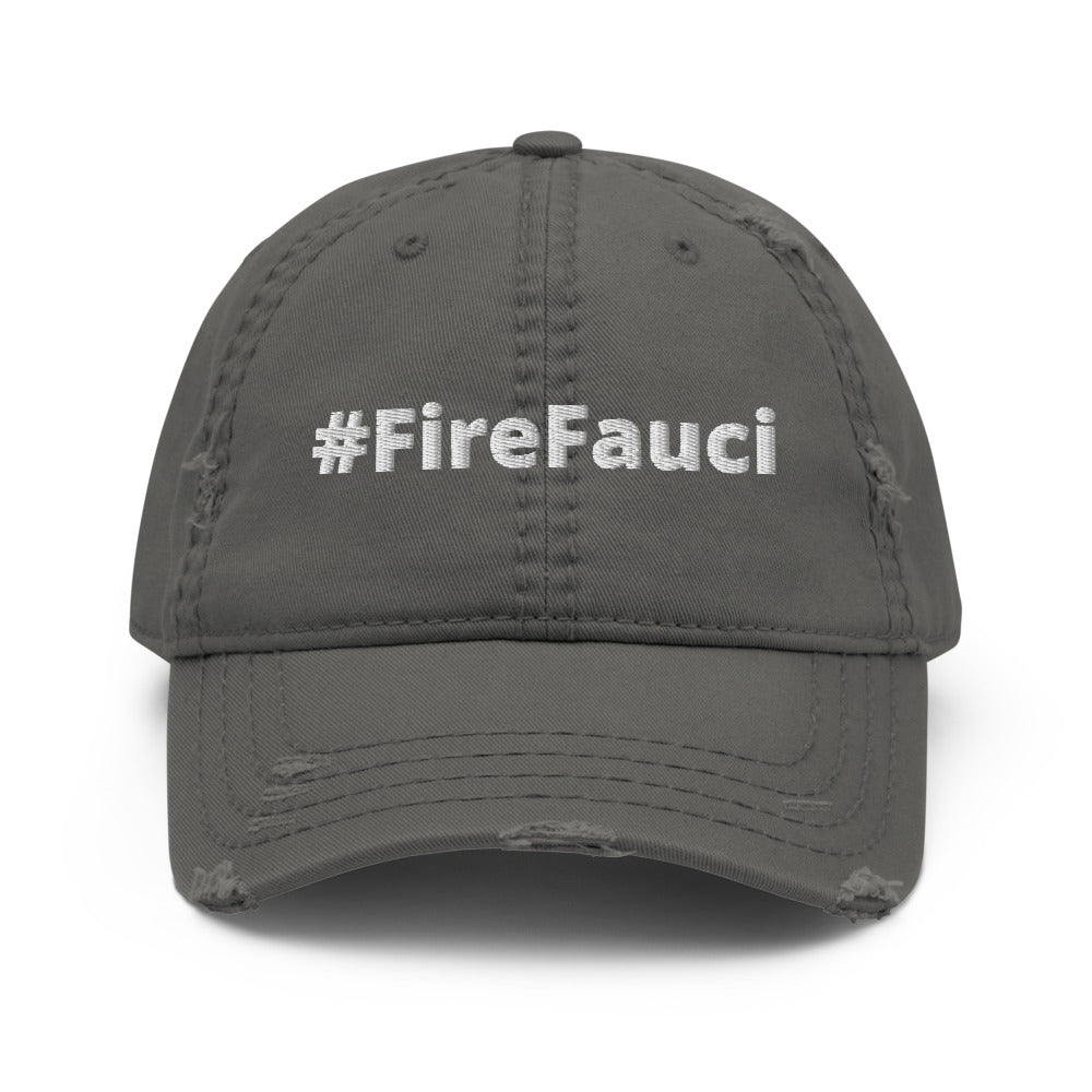 Fire Fauci Hat / Medical Freedom / Freedom over Fauci / #firefauci / Conservative Hat / Fauci Hat / Conservative Gifts / Distressed Dad Hat - Madeinsea©