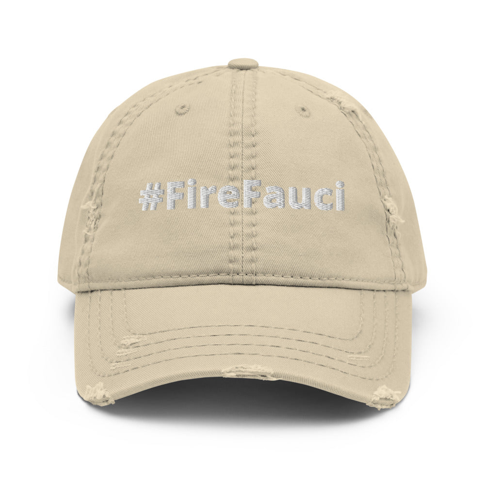 Fire Fauci Hat / Medical Freedom / Freedom over Fauci / #firefauci / Conservative Hat / Fauci Hat / Conservative Gifts / Distressed Dad Hat - Madeinsea©