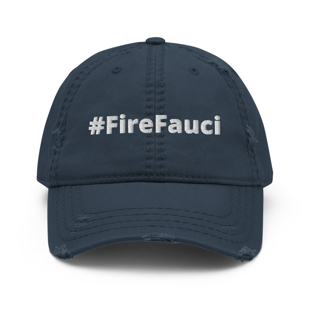 Fire Fauci Hat / Medical Freedom / Freedom over Fauci / #firefauci / Conservative Hat / Fauci Hat / Conservative Gifts / Distressed Dad Hat - Madeinsea©