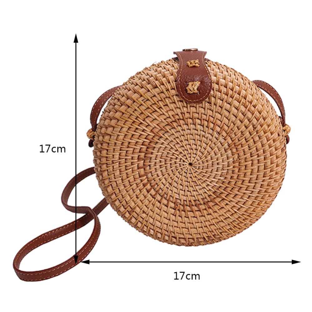 Handwoven Crossbody Beach Bag