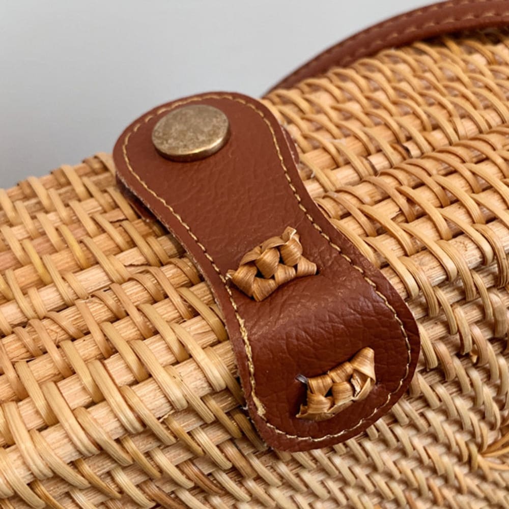 Handwoven Crossbody Beach Bag