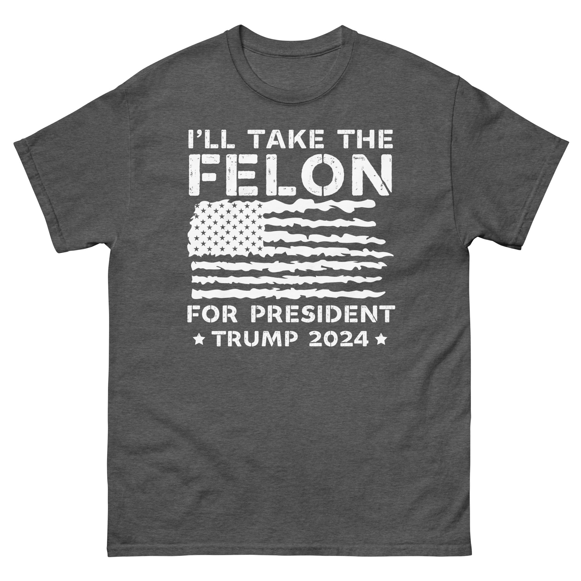 Vote Felon 2024, Presidente condenado, Camisa Trump 2024, Regalos republicanos, Camisa electoral, Camiseta republicana, Camiseta política, Camiseta divertida