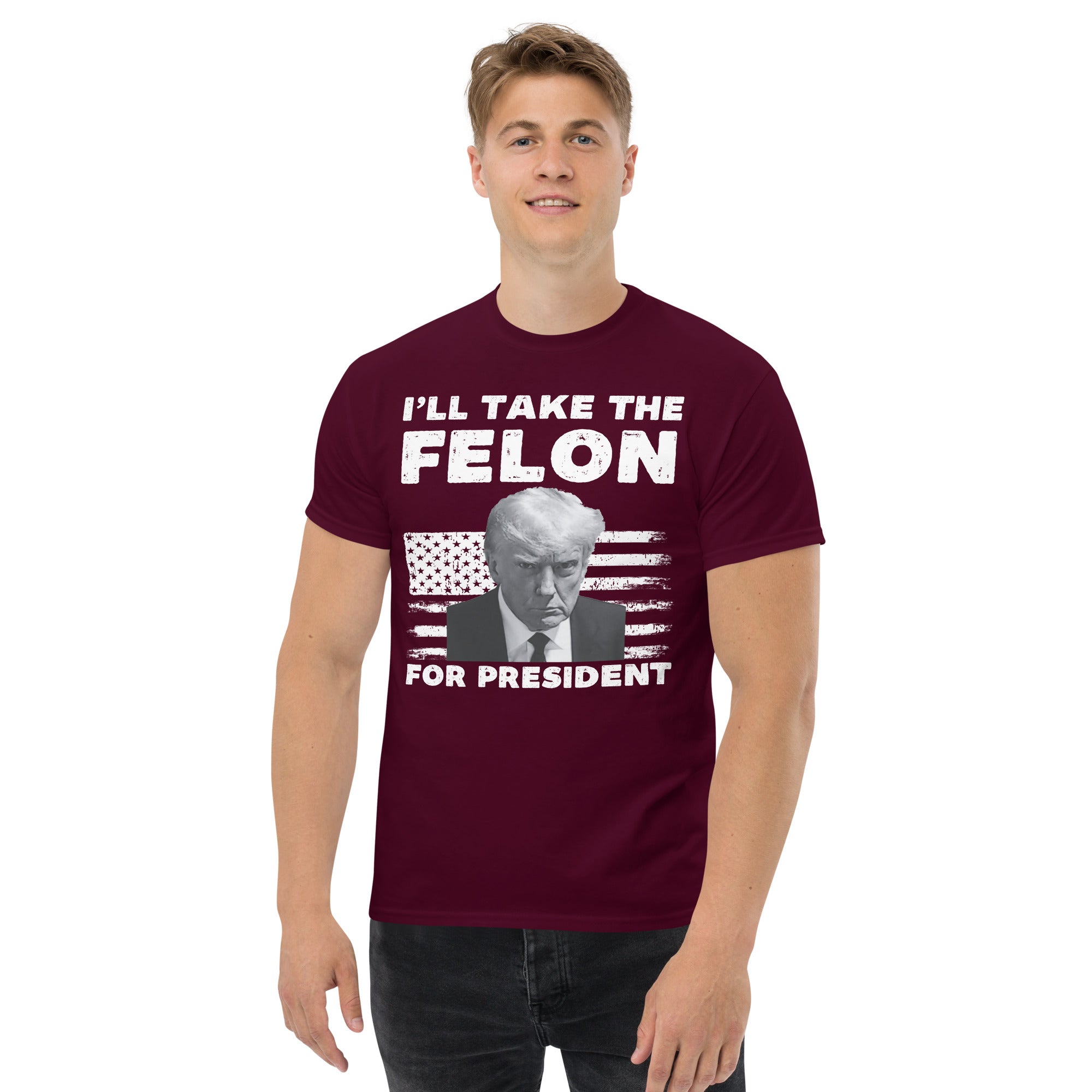 Trump 2024 Shirt, Vote Felon 2024, Republican Gifts, Election Shirt, Political T-Shirt, Felon For President, Conservatives Shirt