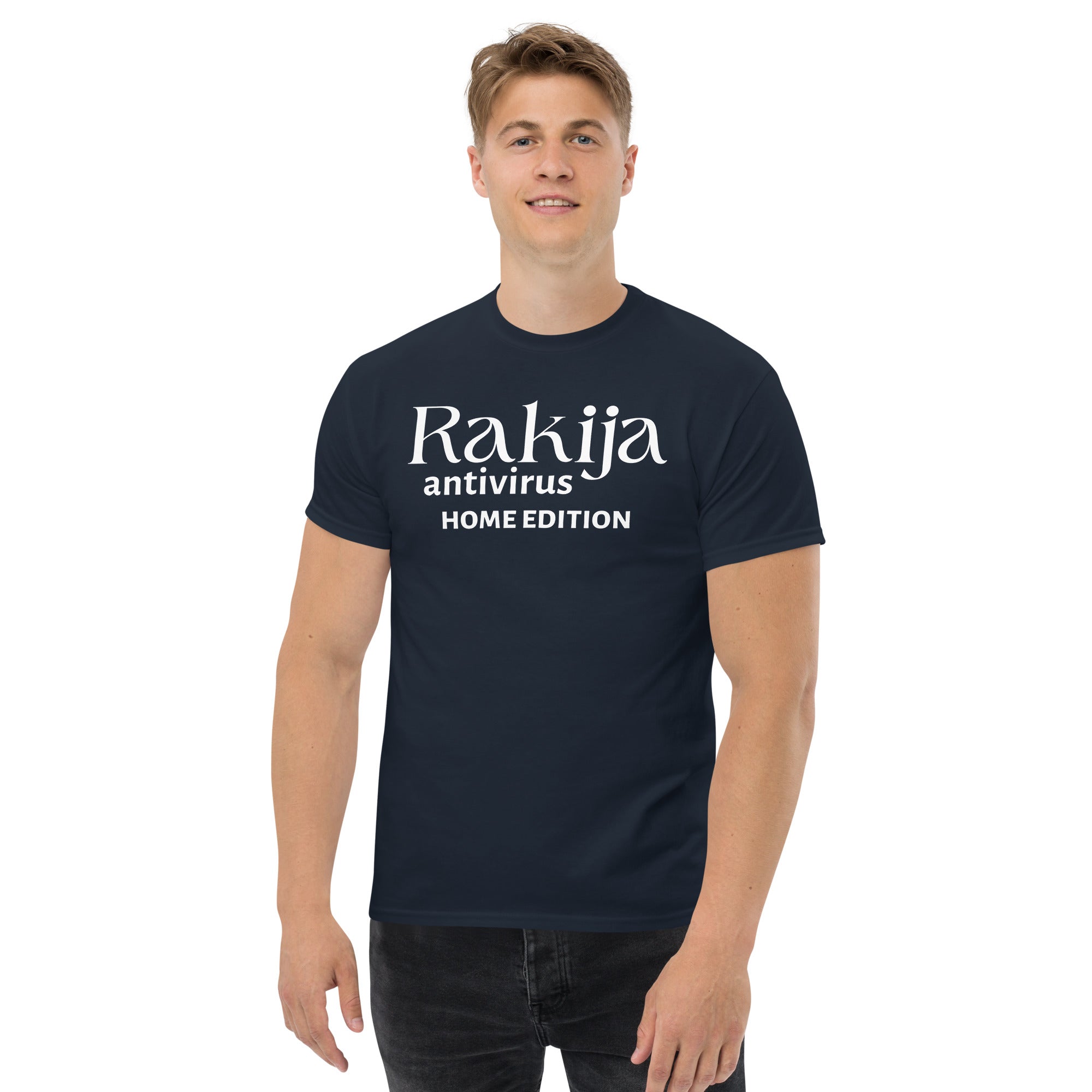 Rakija Antivirus Home Edition, Funny Rakija Shirt, Rakija Lover Gift, Homemade Rakija Tshirt - Madeinsea©