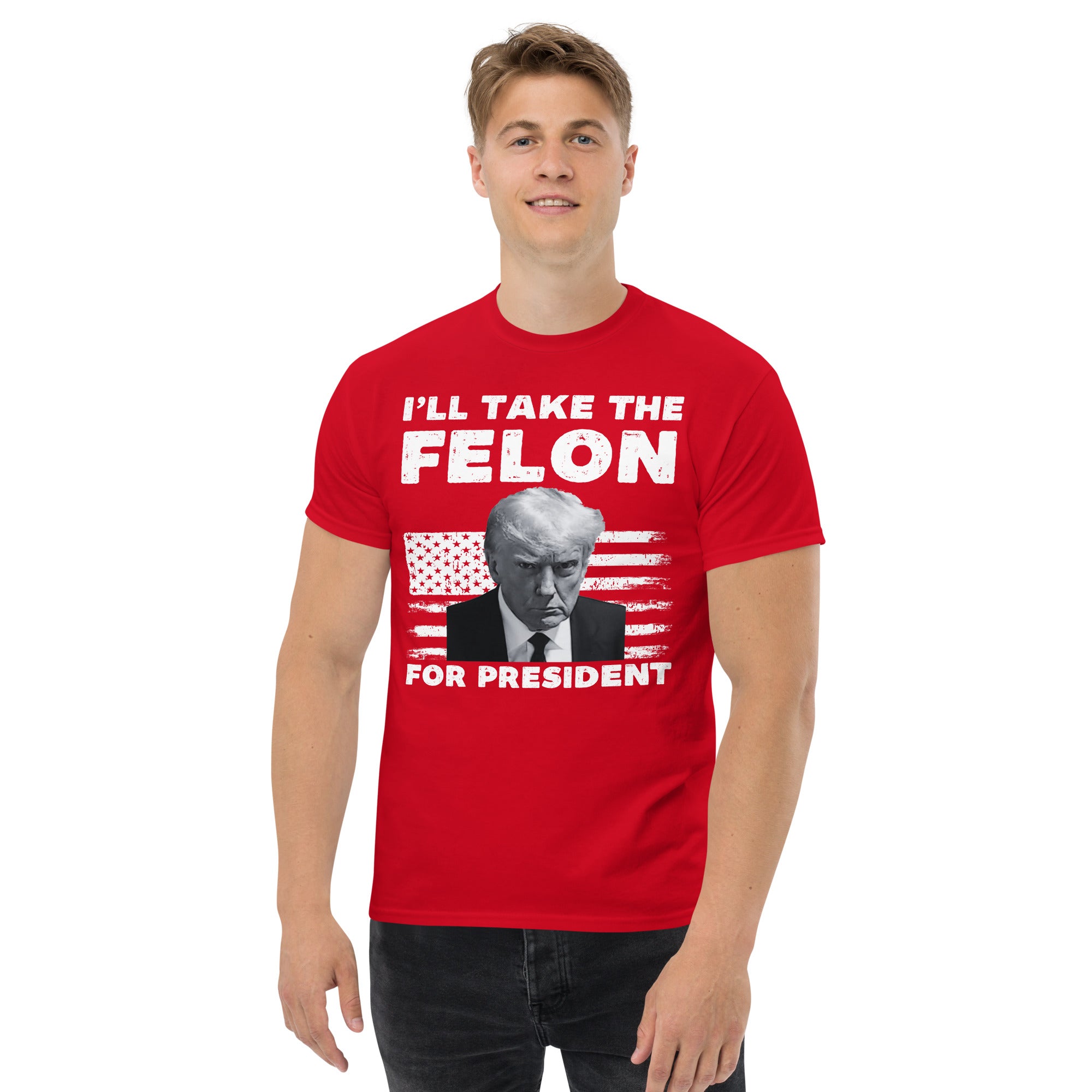 Camisa Trump 2024, Vote Felon 2024, Regalos republicanos, Camisa electoral, Camiseta política, Delincuente para presidente, Camisa conservadora