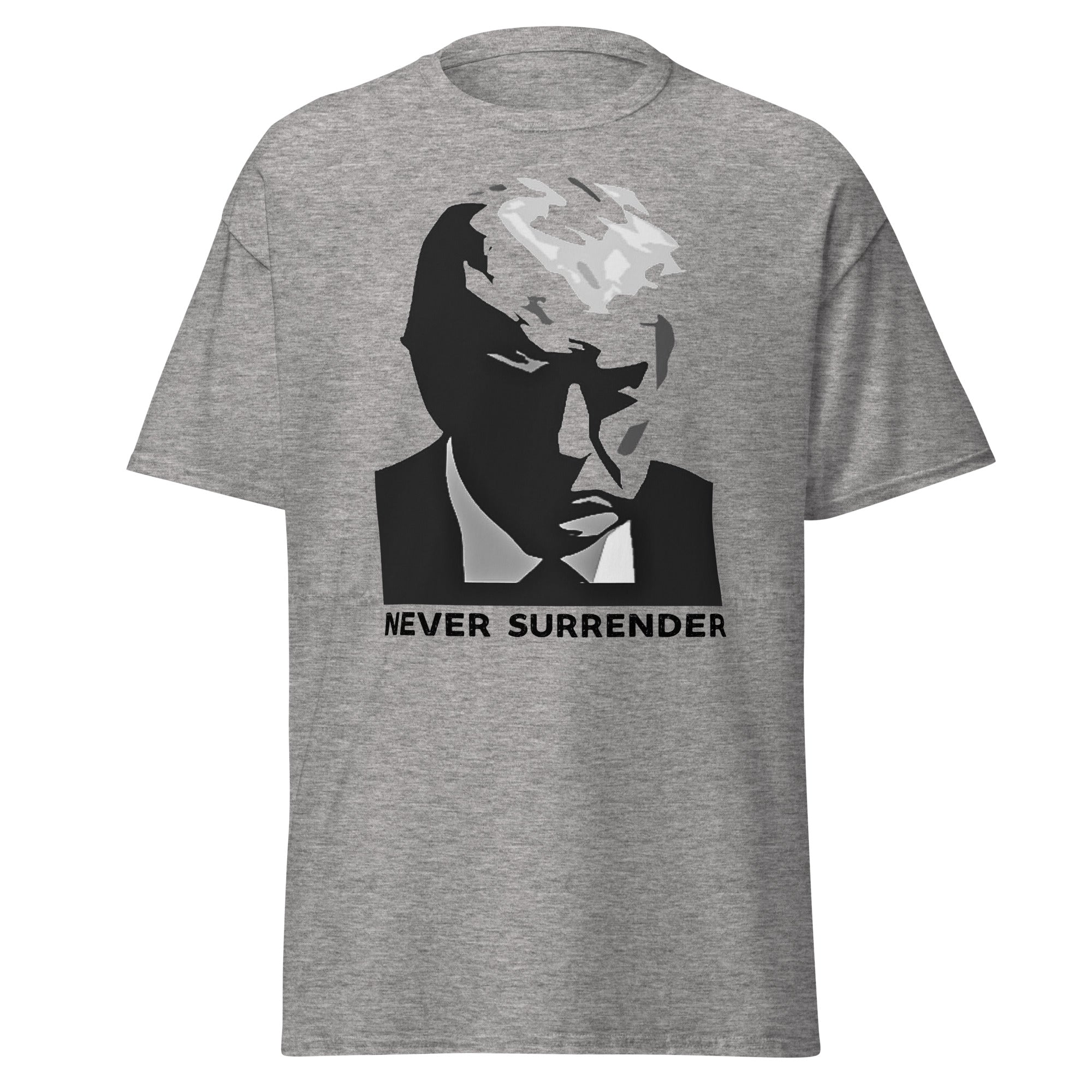 Trump Mugshot T-Shirt, Trump Jail Shirt, Trump Arrested Shirt, Donald Trump 2024, Legend Trump, Never Surrender Tee, Republican Gifts - Madeinsea©