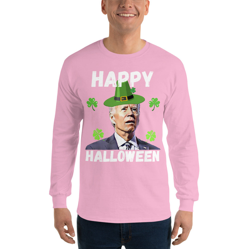 Funny St Patricks Day Long Sleeve Shirt, St Patricks Day Biden Shirt, Saint Patricks Gifts, Funny Republican Gift,Anti Biden Shirt,St Pattys