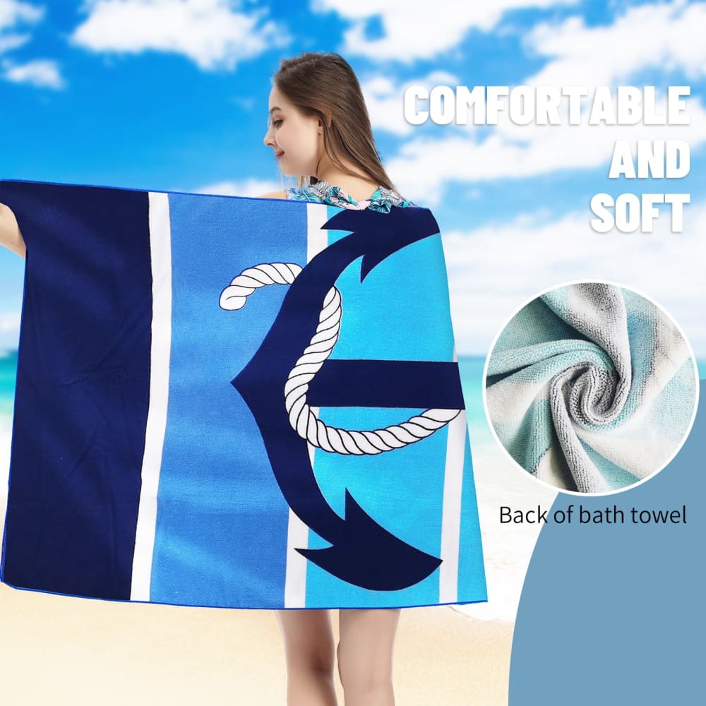 Nautical Beach Towel