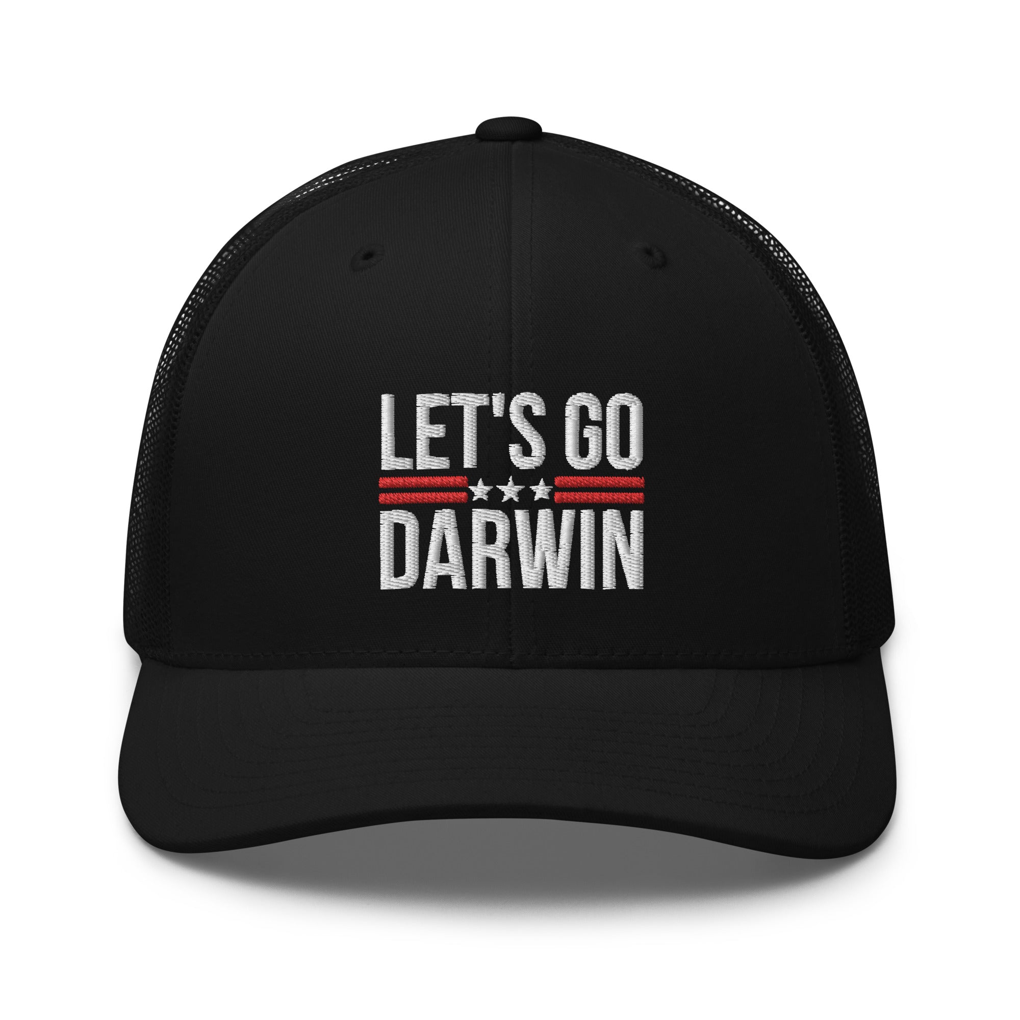 Lets Go Darwin Hat, Let&#39;s Go Darwin Trucker Hat, Fully Vaccinated Hat, Pro Vaccine, Pro Biden, Vaccinated Hat, Funny Democrat Trucker Cap - Madeinsea©