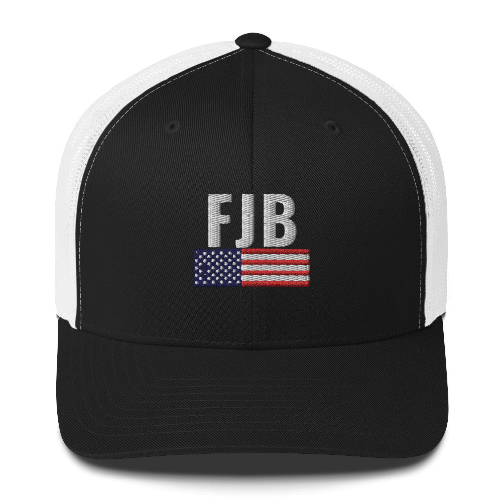 FJB Trucker Hat, FJB hat, Fjb Cap, Anti Biden USA Flag, F Biden Embroidered Cap, Funny Joe Biden Hat, Funny Republican, Political Dad Hat - Madeinsea©