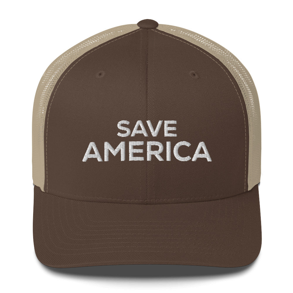 Save America Hat, Save America Trump Hat, Save America Donald Trump for President Hat, Trump 2024 Hat, Trucker Cap - Madeinsea©