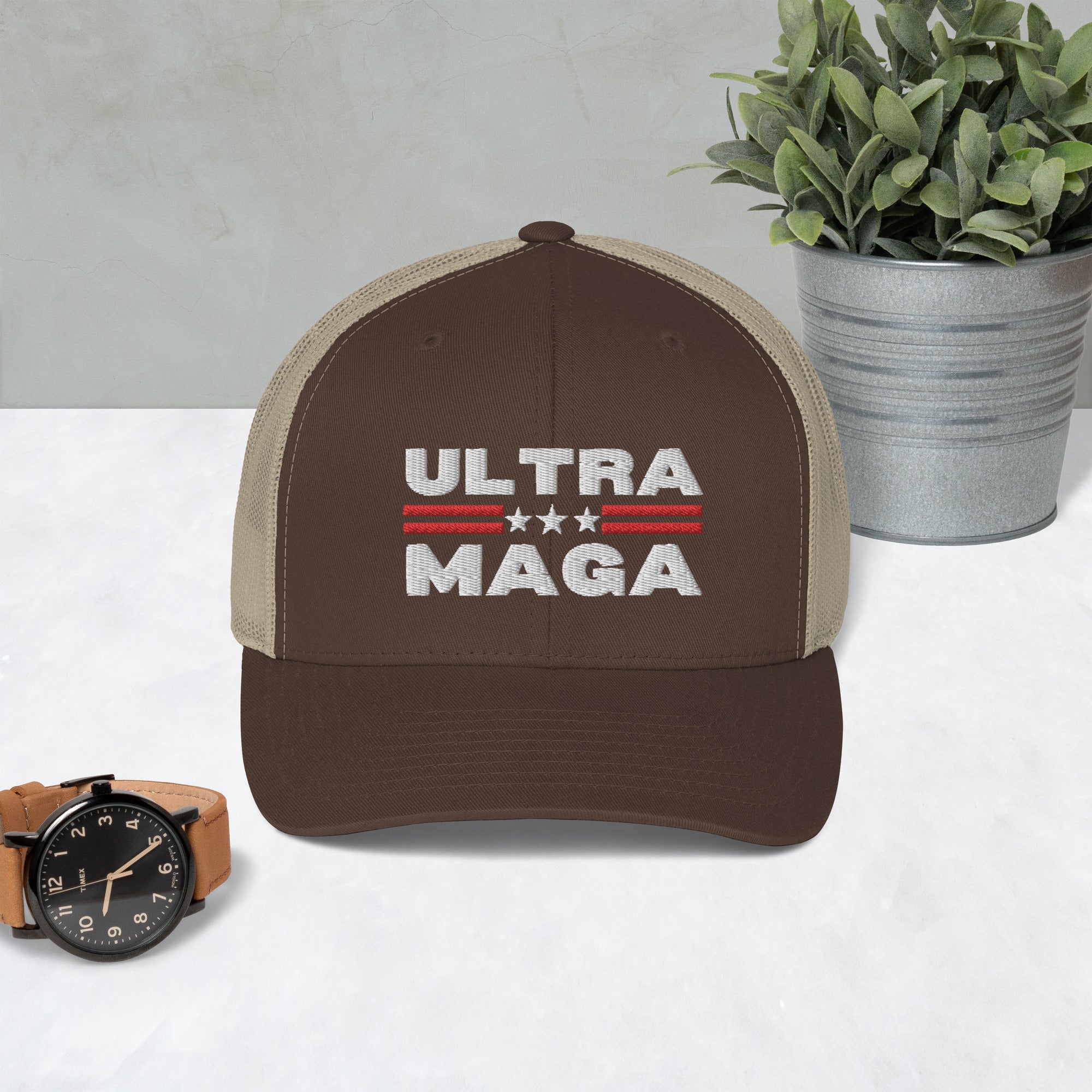 Ultra MAGA Trucker Hat, Trump Maga Hat, Republican Trucker Cap, American Patriot Gifts, Donald Trump 2024 Hats, Conservative Hats, FJB Hat - Madeinsea©