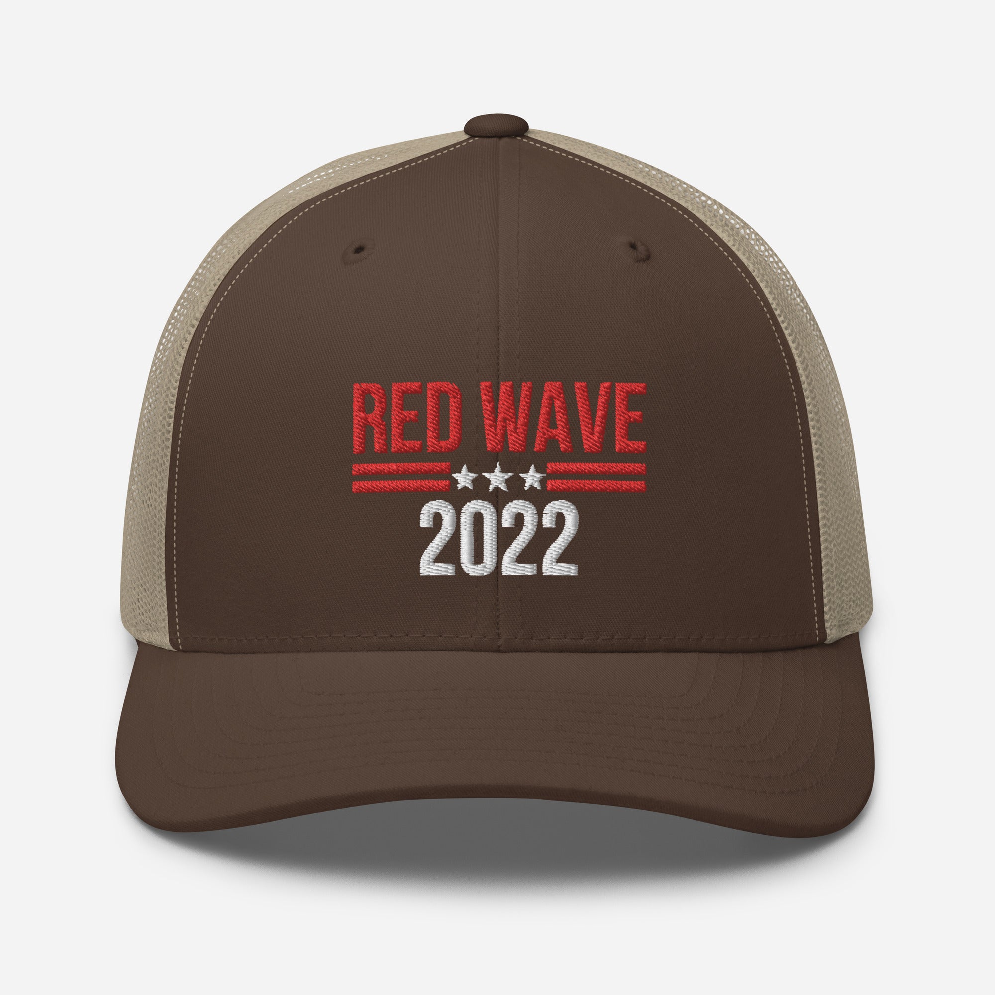 Casquette Red Wave 2022, Casquette de camionneur Vote Red, Casquette Trump 2022, Cadeaux républicains, Casquette de camionneur conservatrice, Chapeau Donald Trump, Chapeaux patriotiques