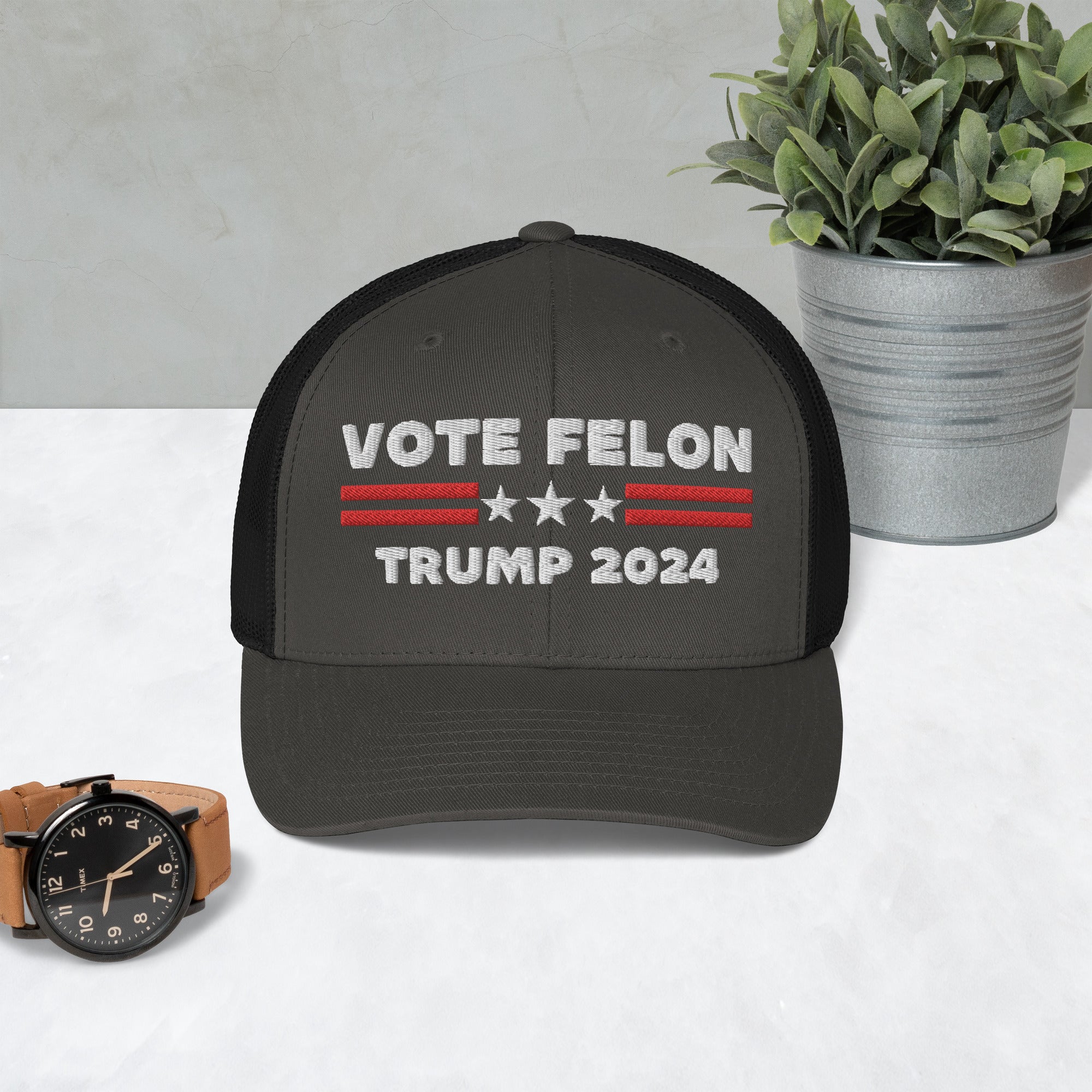 Vote Felon 2024, Convicted President, Trump 2024 Hat, Republican Gift, Election Hats, Republican Cap, Political Hats, Funny Dad Hat