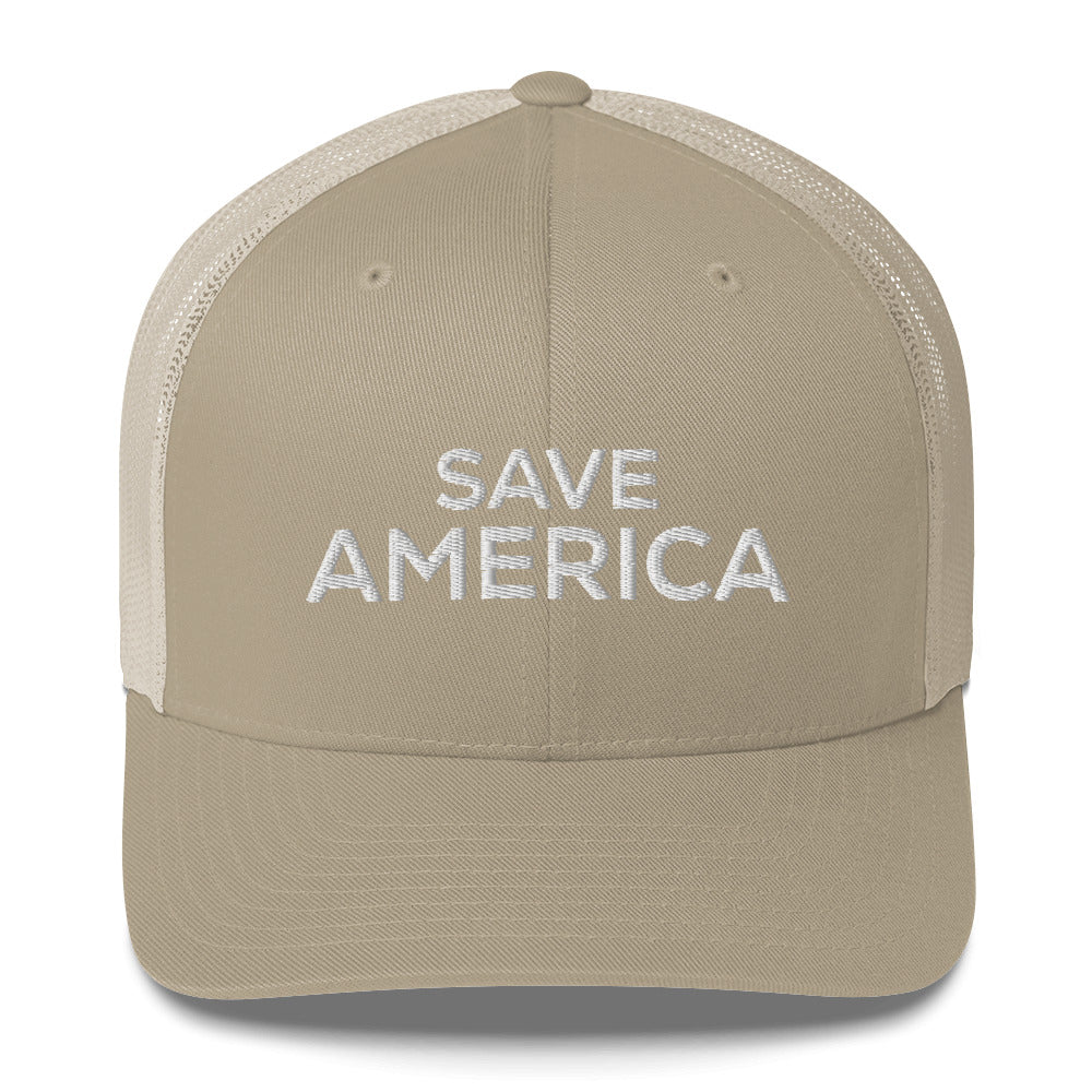 Save America Hat, Save America Trump Hat, Save America Donald Trump for President Hat, Trump 2024 Hat, Trucker Cap - Madeinsea©